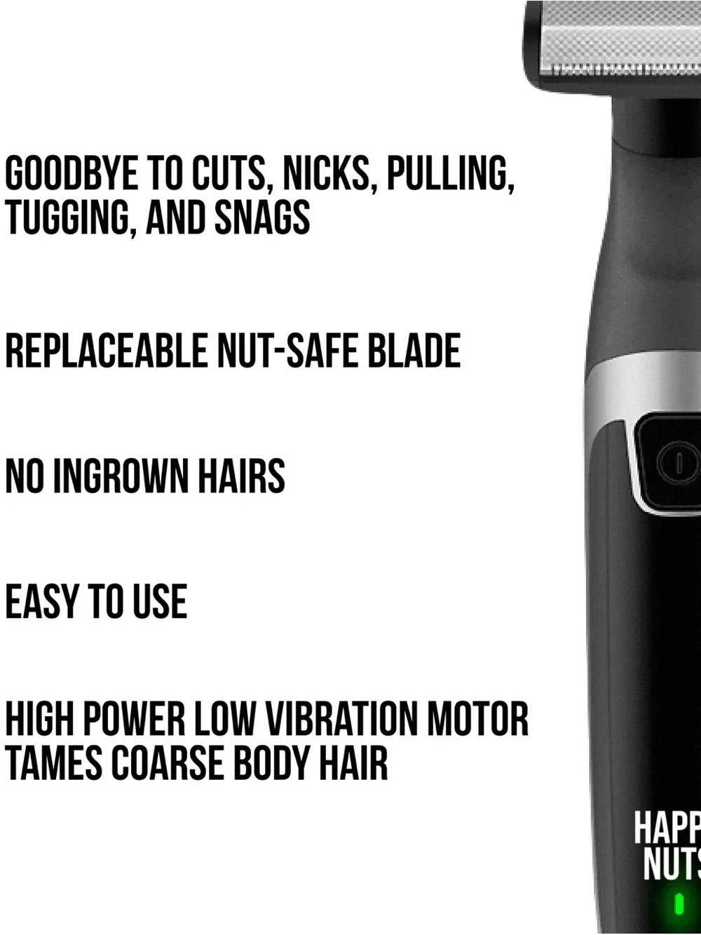 Happy Nuts The Ballber Electric Hair Trimmer - Red
